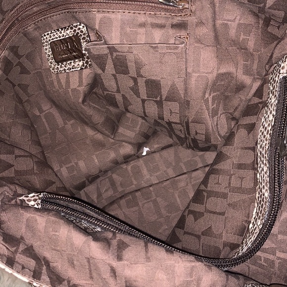 FURLA Snakeskin Tote Made in Italy - Picture 7 of 11